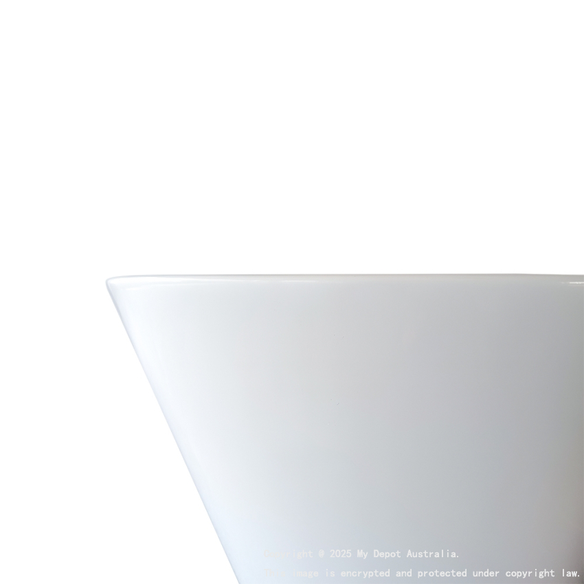 1500mm Oval Gloss White Acrylic Free Standing Bathtub No Overflow
