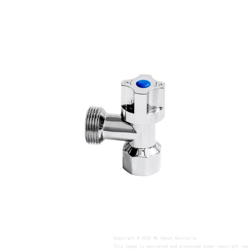 WM Cock, 3/4 Turn Chrome