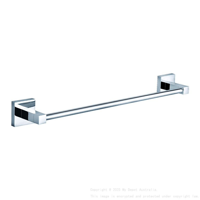 Sara Single Towel Rail 750 mm Chrome