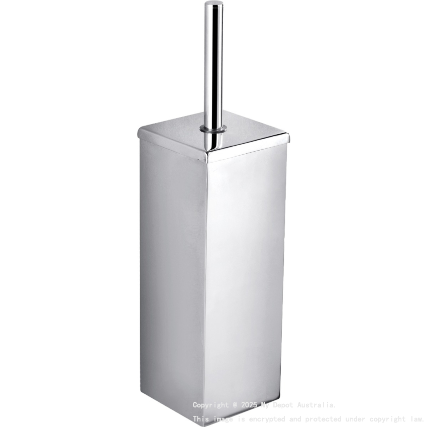 Sara Deluxe Toilet Brush Chrome