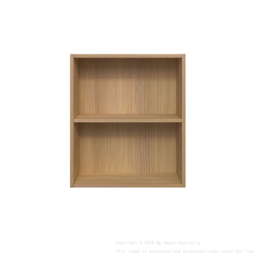 550mm Natural Oak Laminated Particle Board Shelf Unit Open Cabinet Shelf Cabinet