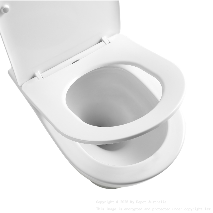 520*360*350mm Gloss White Agena Tonardo Rimless Flush Wall Hung Pan