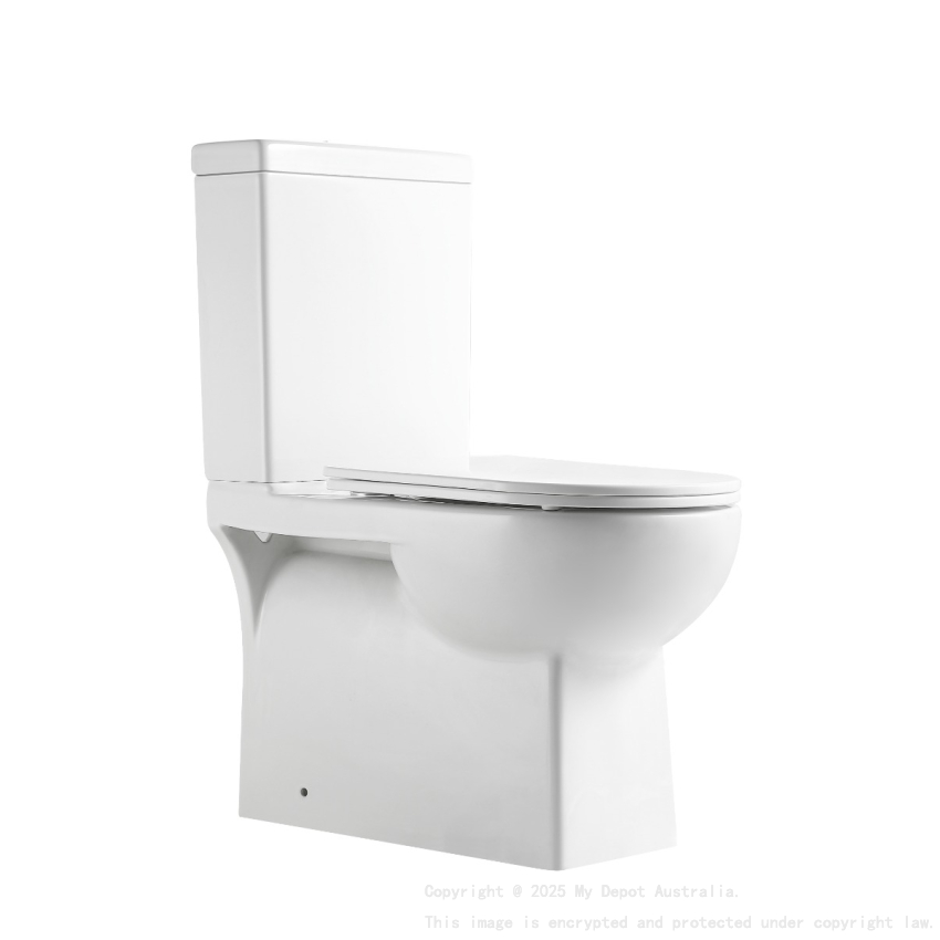 660*380*845mm Alpha Tornado Boxrim Toilet Suite