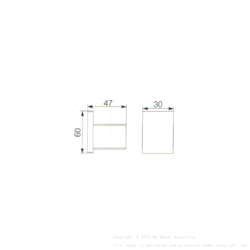 Rosa Robe Hook Matt Black