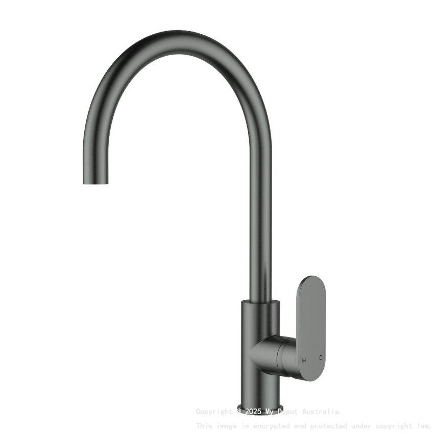 Sora SS Sink Mixer Gun Metal
