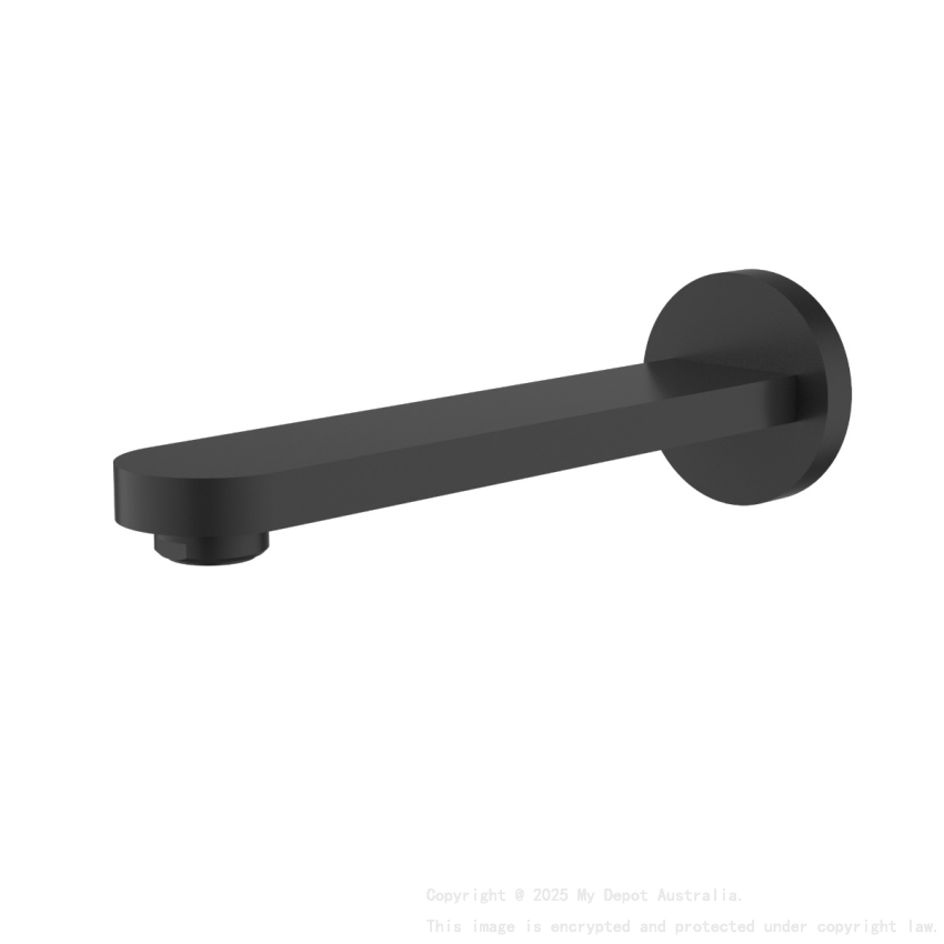 Sora SS Basin/Bath Spout Matt Black