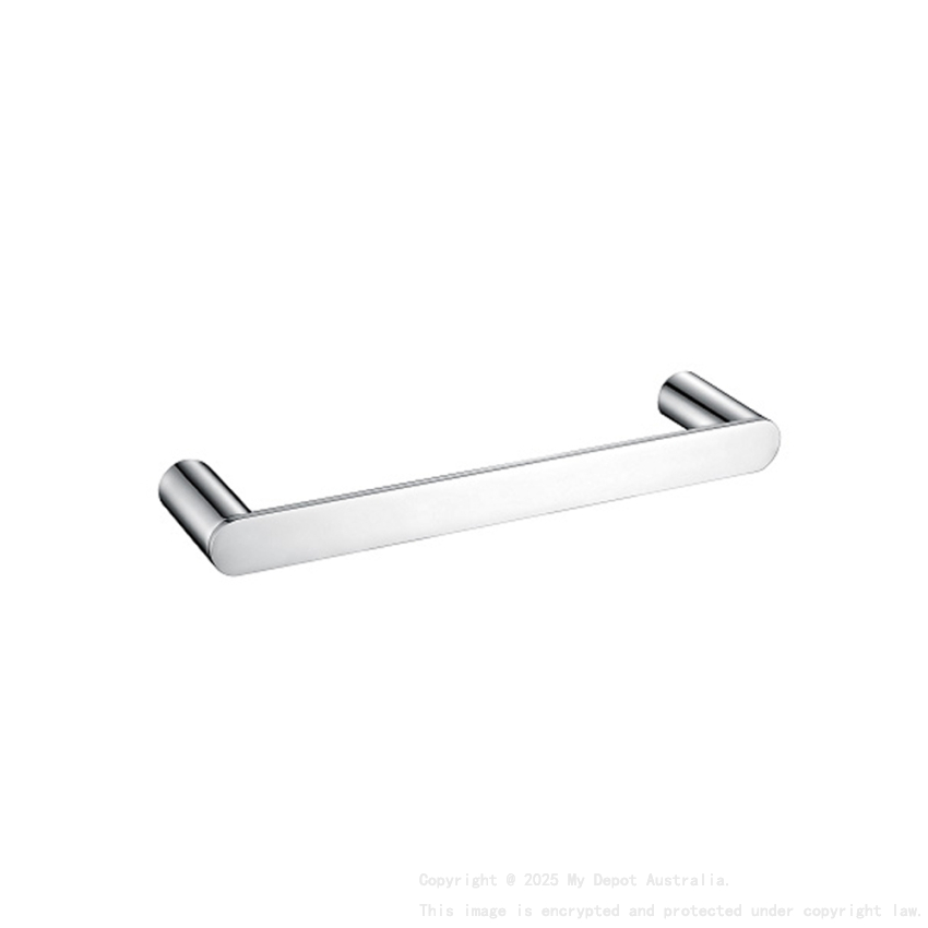 Bellino Solid Brass Chrome Hand Towel Rail 300mm