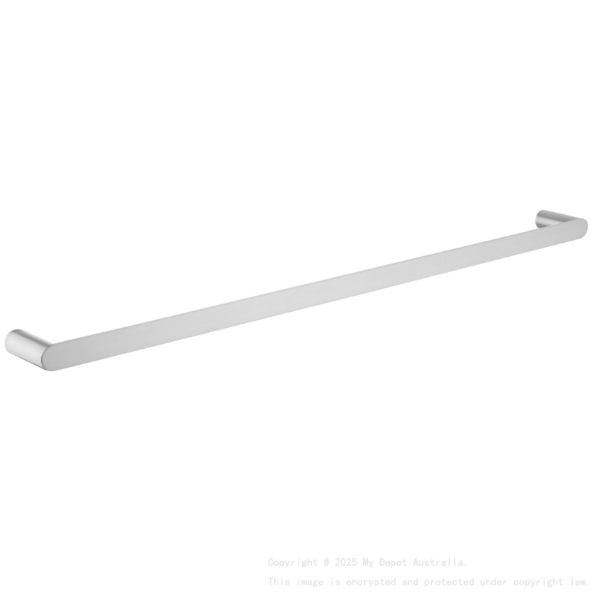 Esperia Chrome Single Towel Rail 800mm