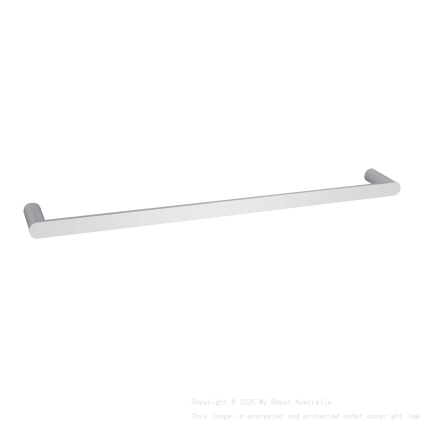 Esperia Chrome Single Towel Rail 600mm