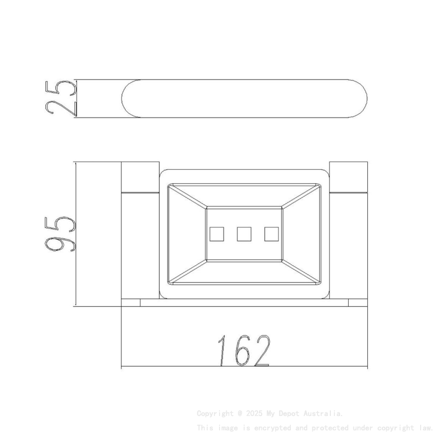 Esperia Brushed Yellow Gold Soap Dish Holder