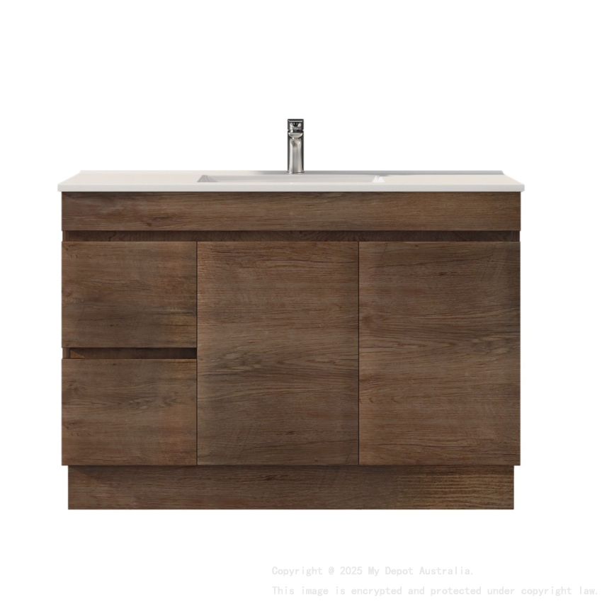 1200mm Dark Oak MDF Vanity Kickboard 