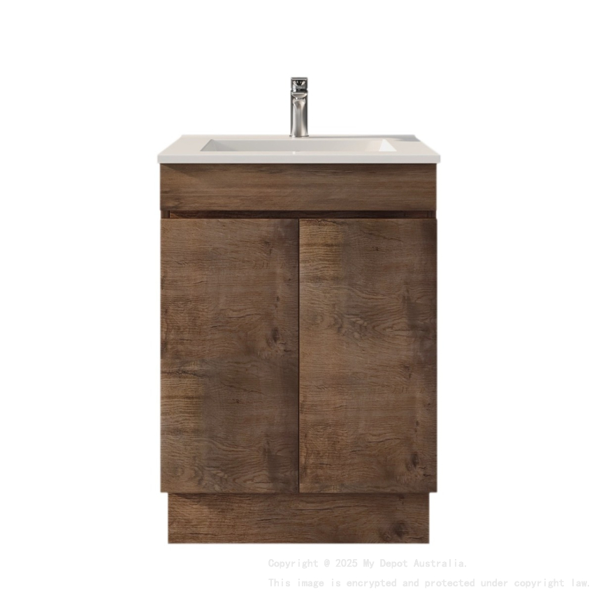 600mm Dark Oak MDF Vanity Kickboard 