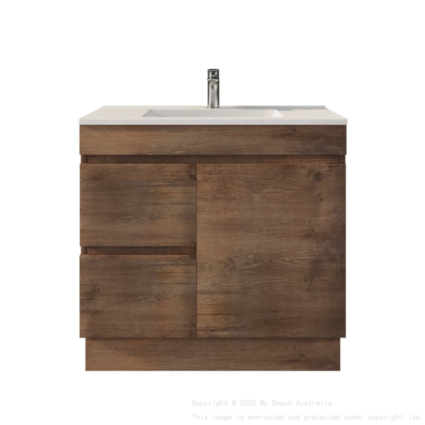 900mm Dark Oak MDF Vanity Kickboard 