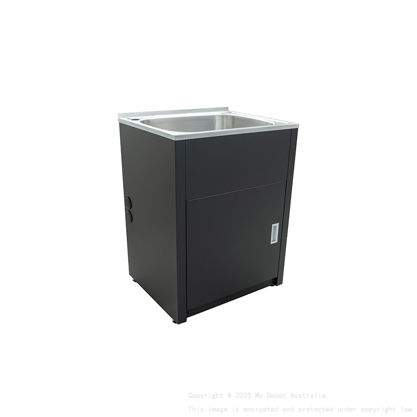 610Wx510Dx870Hmm 46 Litre Laundry Tub&Cabinet