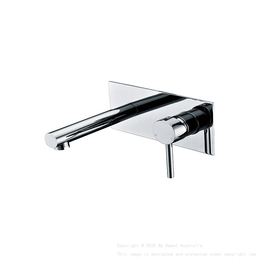 Round Wall/Basin Mixer/Wall Spout Chrome