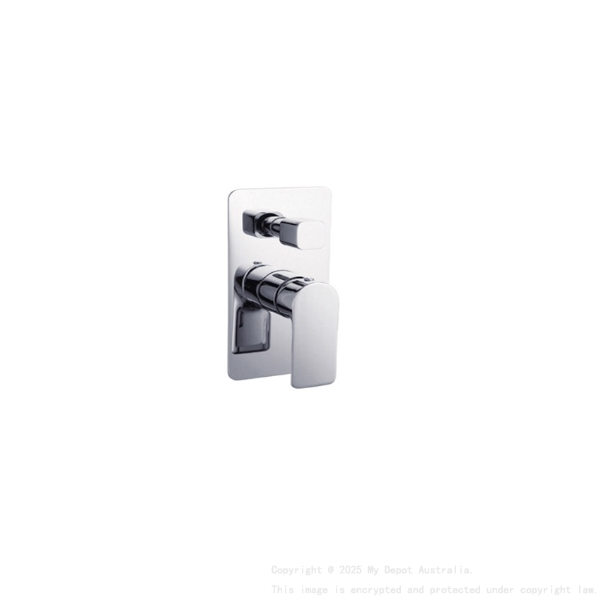 Luxus Shower Diverter Mixer Chrome Trim Kit