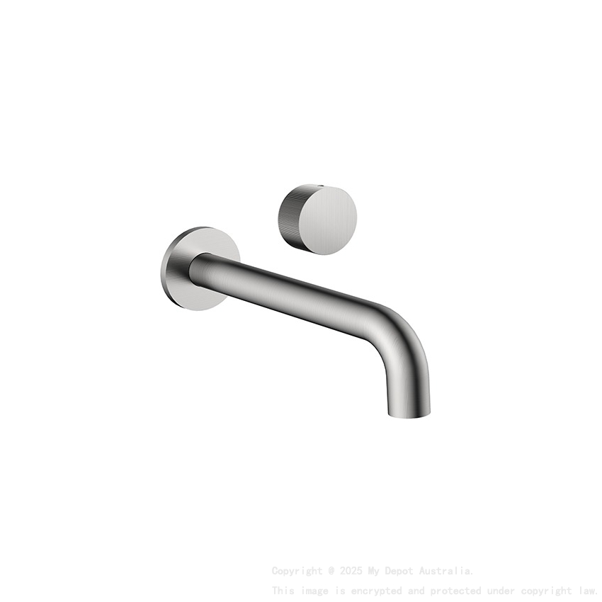 Qi Rund Progressive Bath Set Brushed Nickel