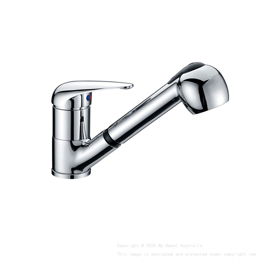 Wahlen 10 Trade Brass Swivel PullOut Sink Mixer Barss Chrome