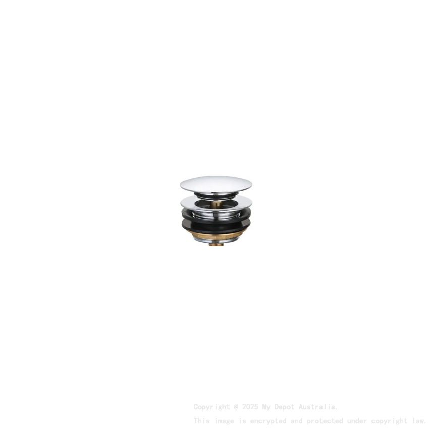 32mm Universal Bath Pop Up Waste Chrome