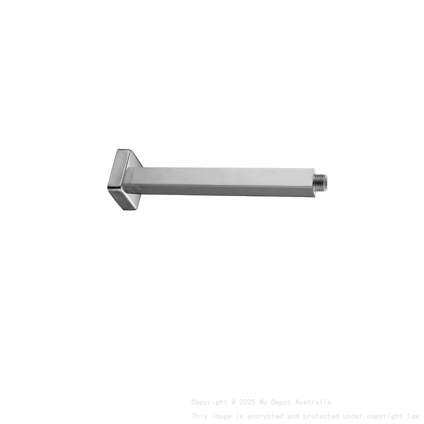 Square Ceiling Shower Arm 300mm Chrome