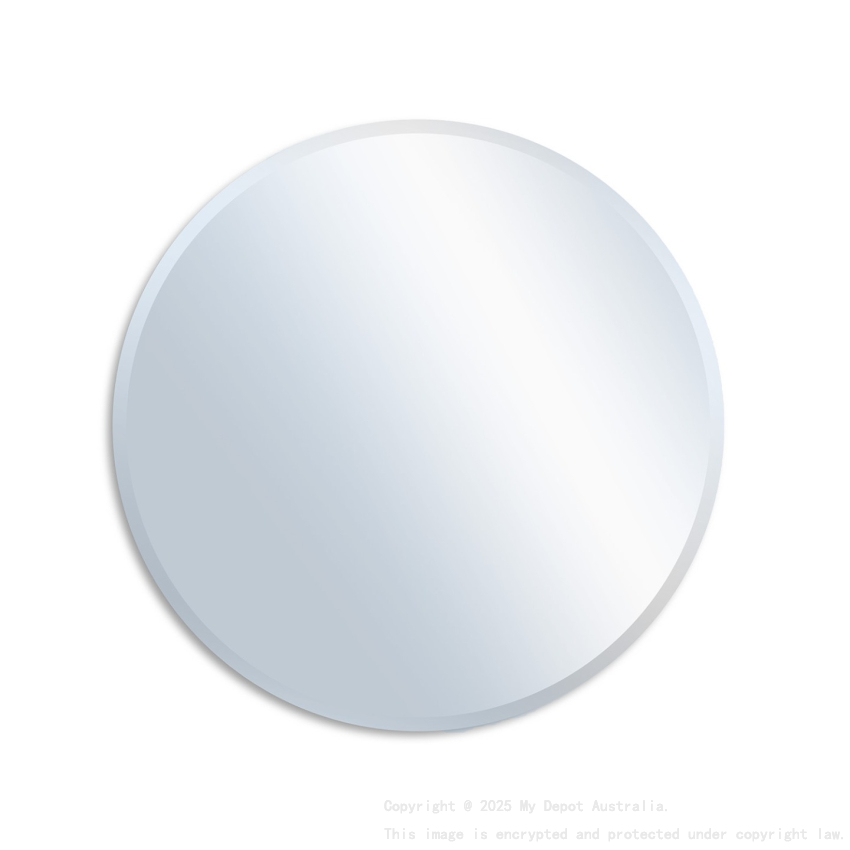 800X800X5mm Orbis Bevel Edge Mirror