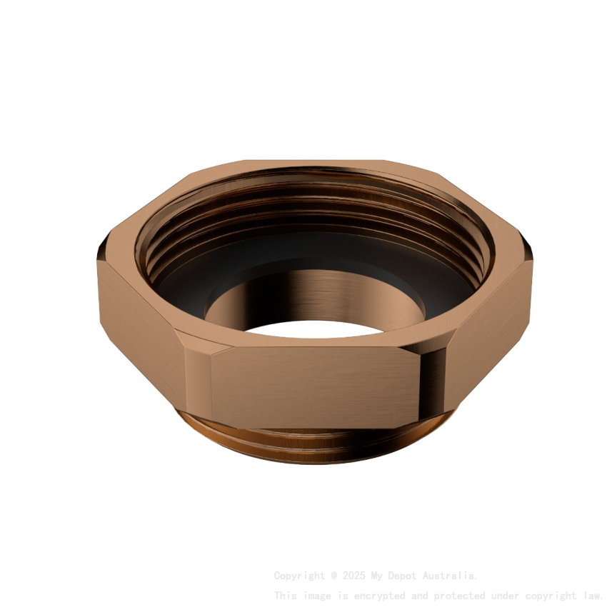 Bottle Trap Adaptor 32mm To 40mm Brushed Copper