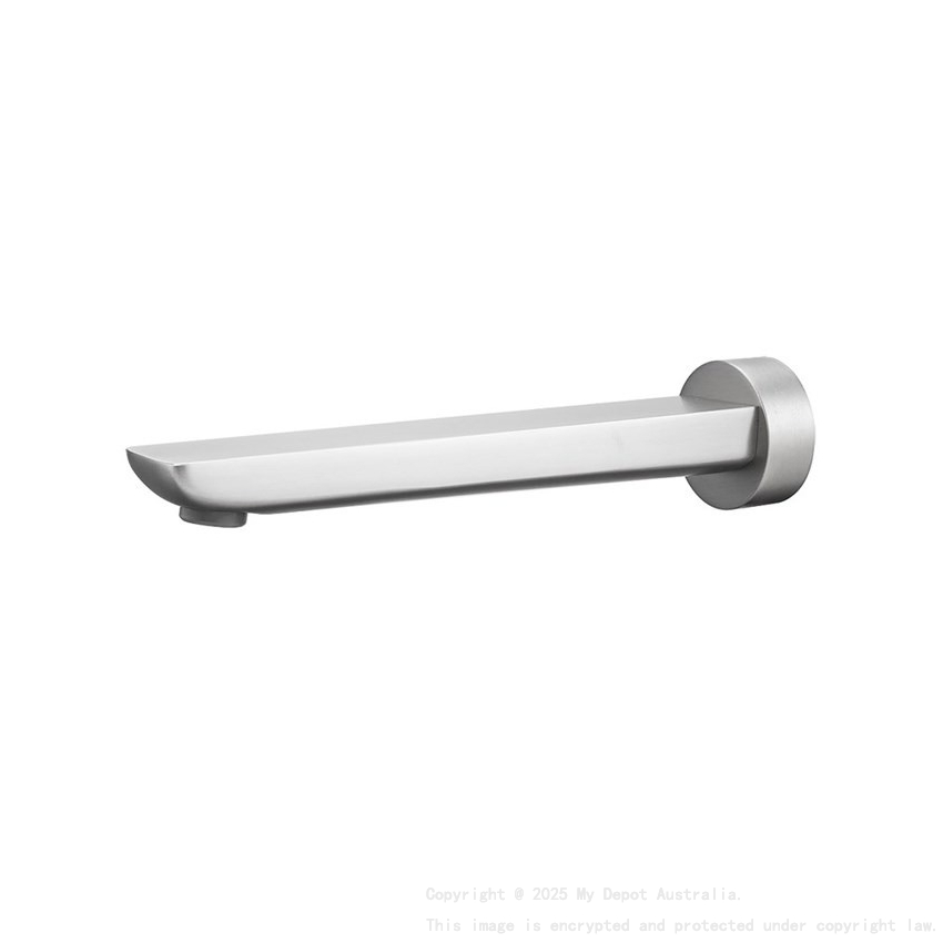 Brushed Nickel Bathtub/Basin Wall Spout