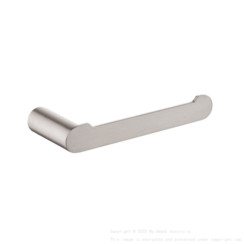 Brushed Nickel Toilet Paper Holder