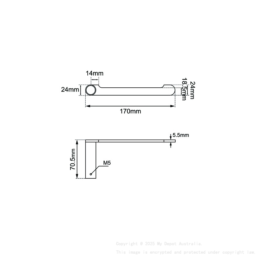 Brushed Nickel Toilet Paper Holder