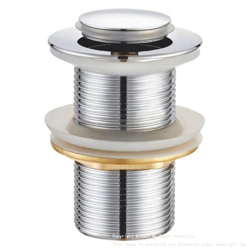 Pop-up waste 32mm, no O/F Chrome