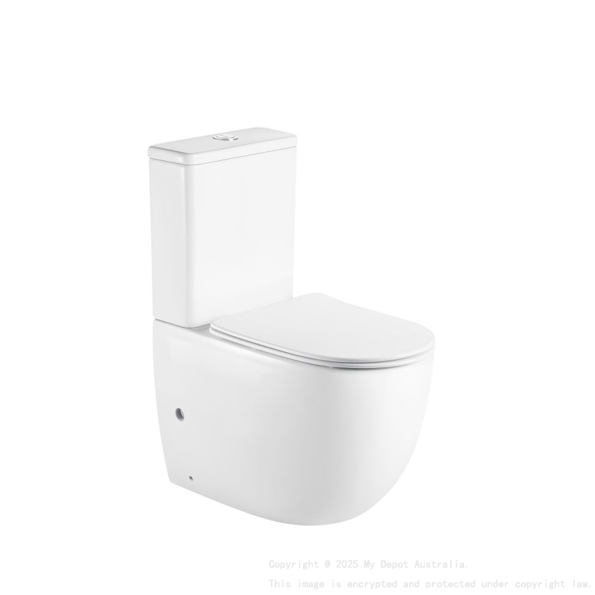 Cera Back To Wall Toilet Suite With Slim Uf Seat Cover(620*380*825) With Cistern T3