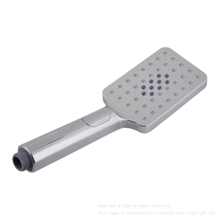 Esperia Square ABS Brushed Nickel Hand Shower Spray