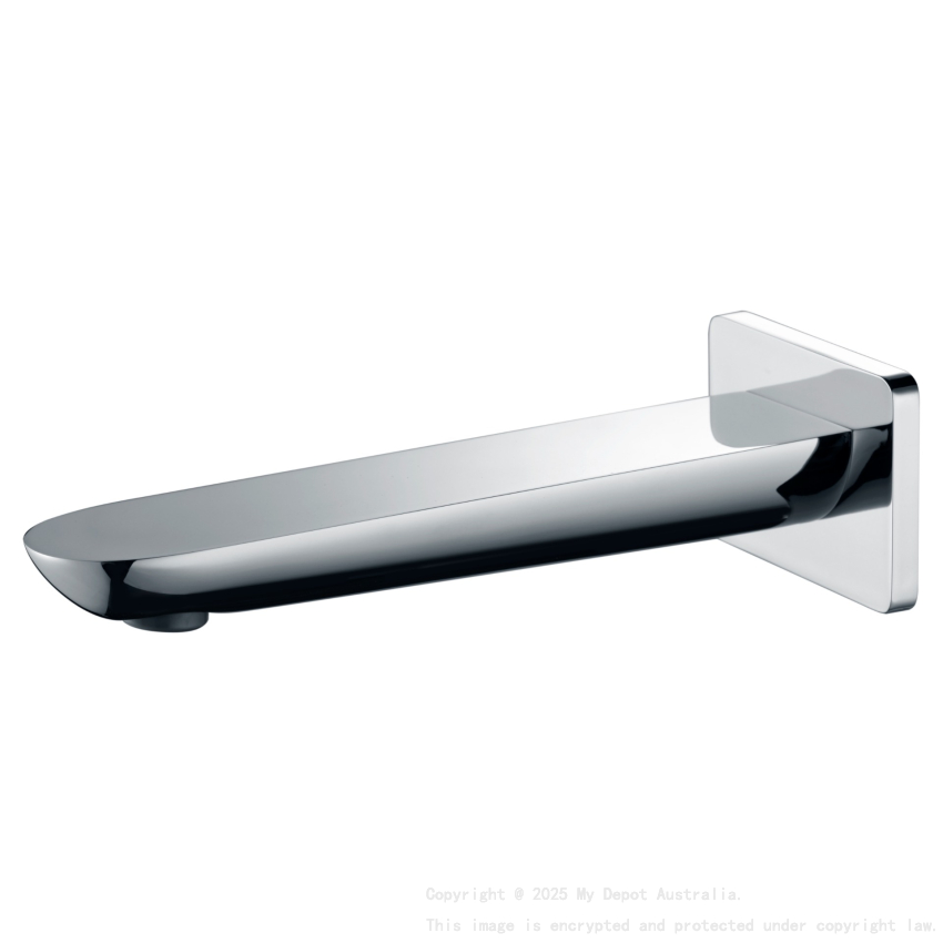 Kara Bath Spout Chrome