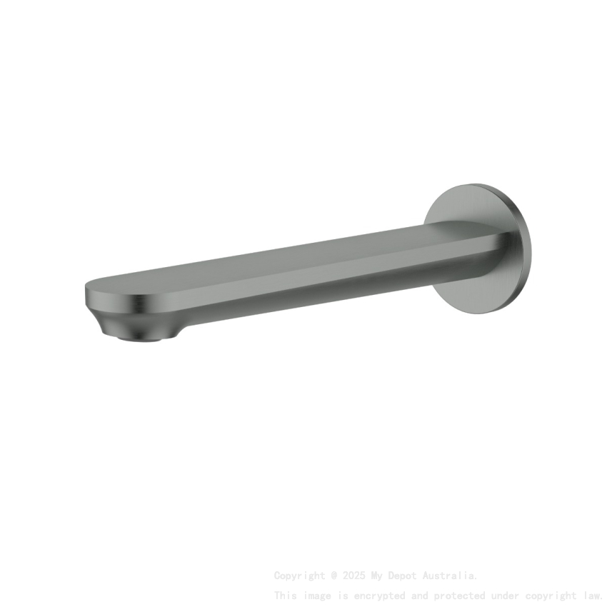 Sulu II Bath Spout Gun Metal