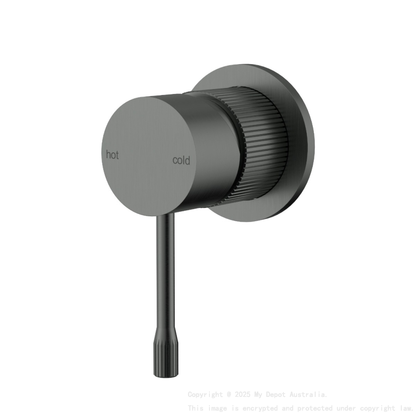 Linie Wall Mixer Trim Kit Gun Metal