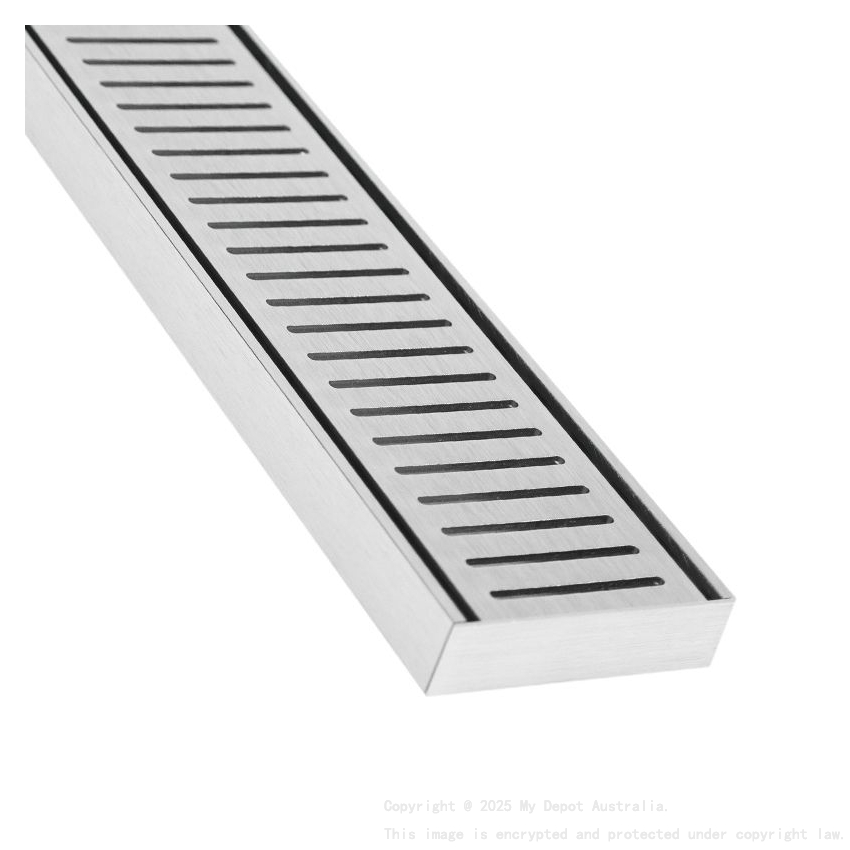100x100x26mm Lauxes Aluminium Chrome Floor Grate Drain