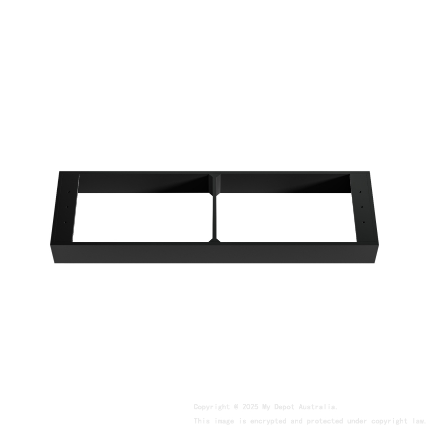 1490X435X150 Matte Black Kickboard