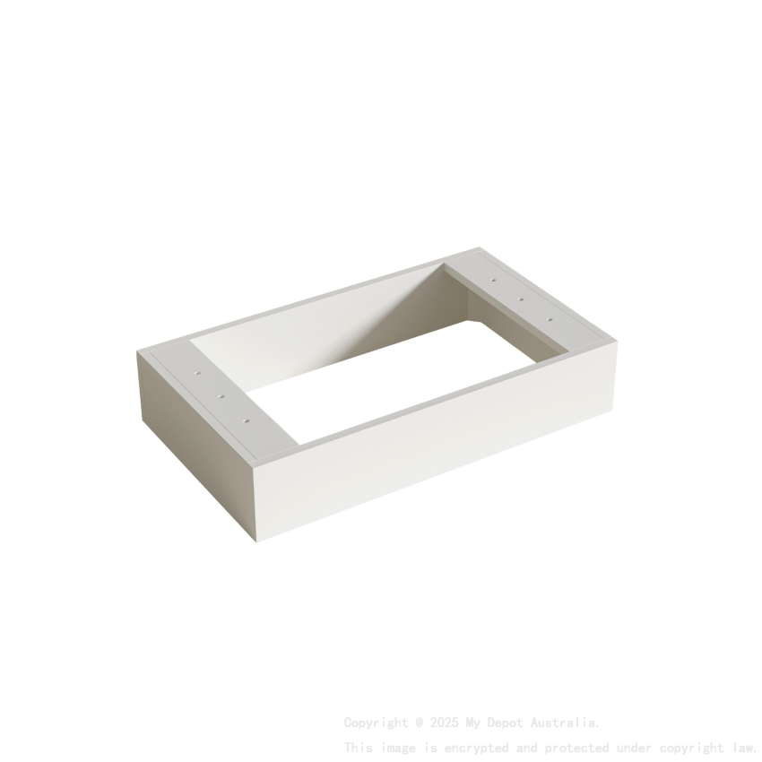 740X340X150 Matte White Kickboard