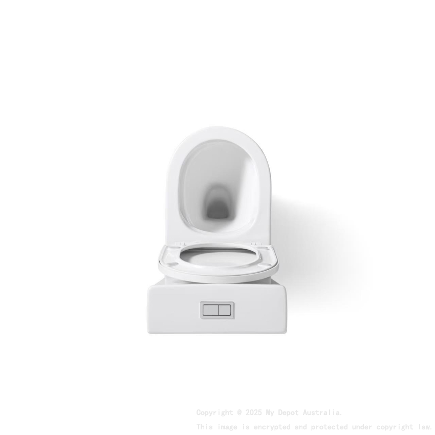 630×380×850mm Acadia Full Rimless Wall Faced Toilet Suite