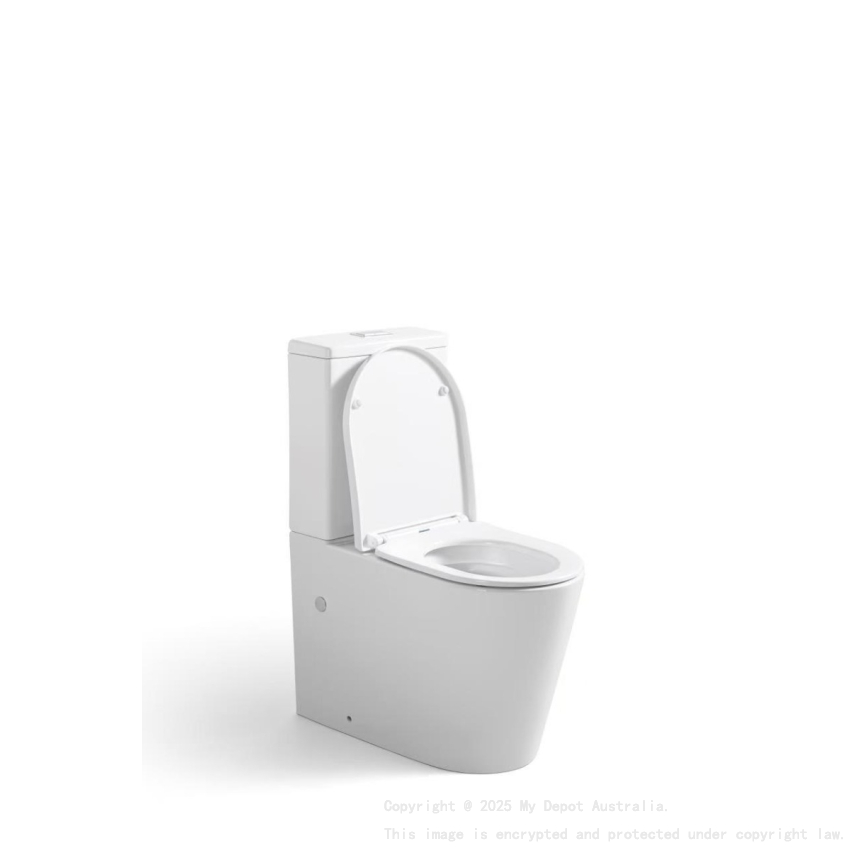 Acadia Full Rimless Flush Pan