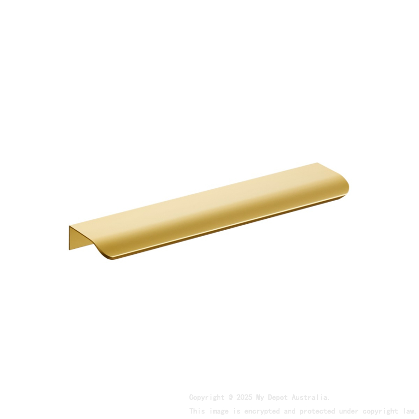 200mm Agena Kliff And Madura Brushed Gold Handle