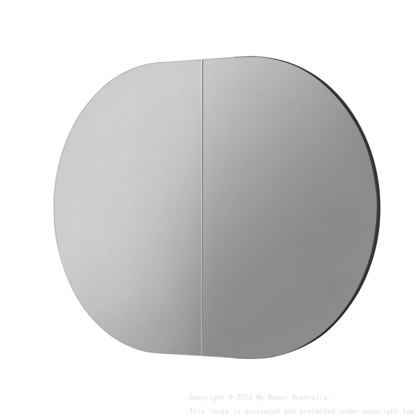 900X600X150mm Matte White Allison Pill Shaving Cabinet