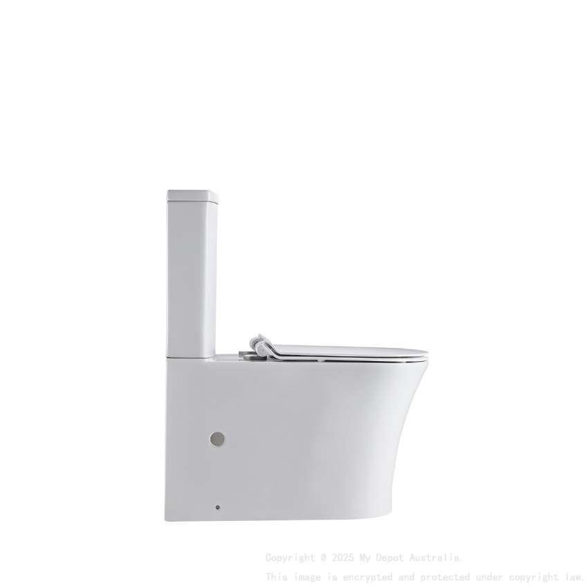 Binli 700*385*840mm Orta Tornado Rimless Toilet Suite