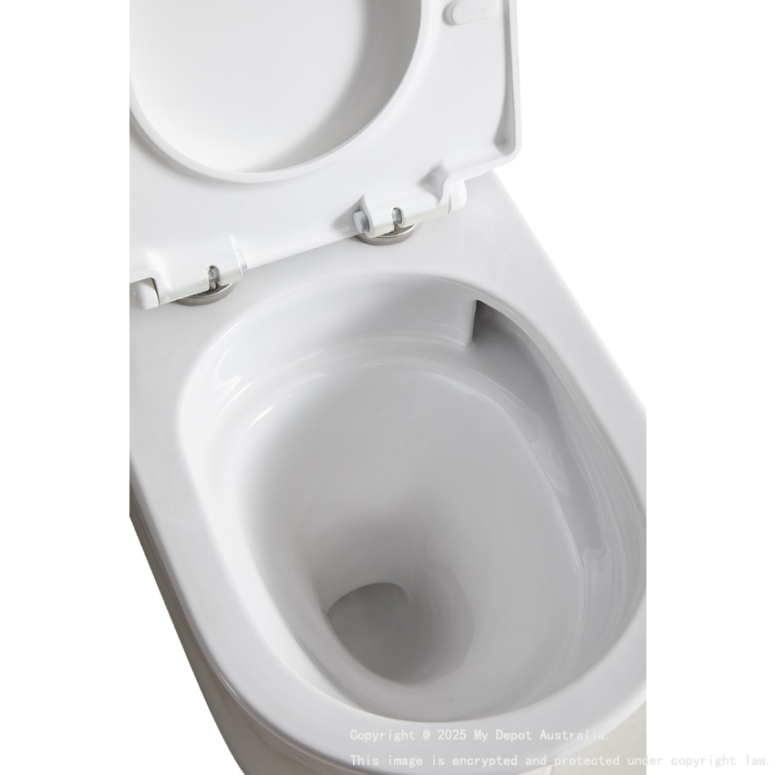 Binli 700*385*840mm Orta Tornado Rimless Toilet Suite