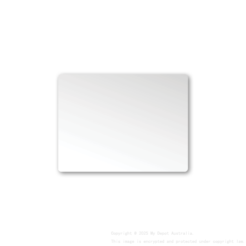 1200X900X5mm Recta Plain Pencil Edge Mirror