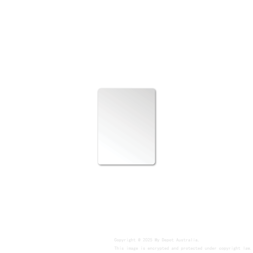 450X600X5mm Recta Plain Pencil Edge Mirror