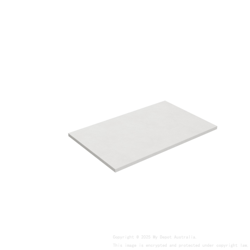 755X465X20mm Blanco White(WG034) Zero Silica Engineer Stone Top