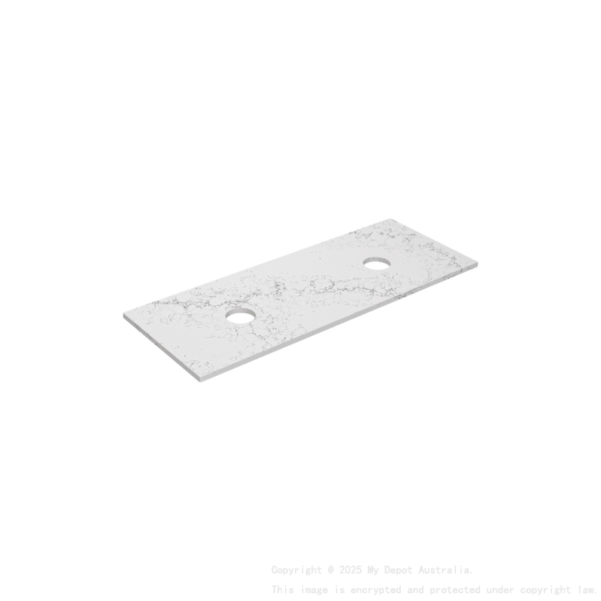 1205X465X20mm Calacatta White (WG486) Zero Silica Engineer Stone Top