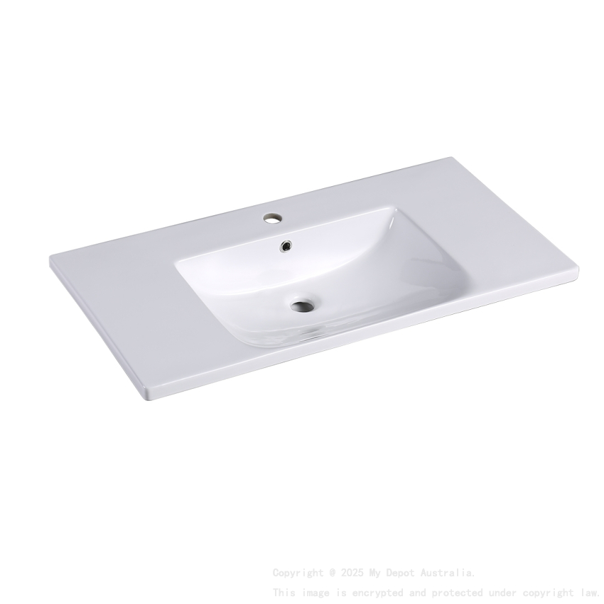 900mm O Shape Basin Ceramic Vanity Top