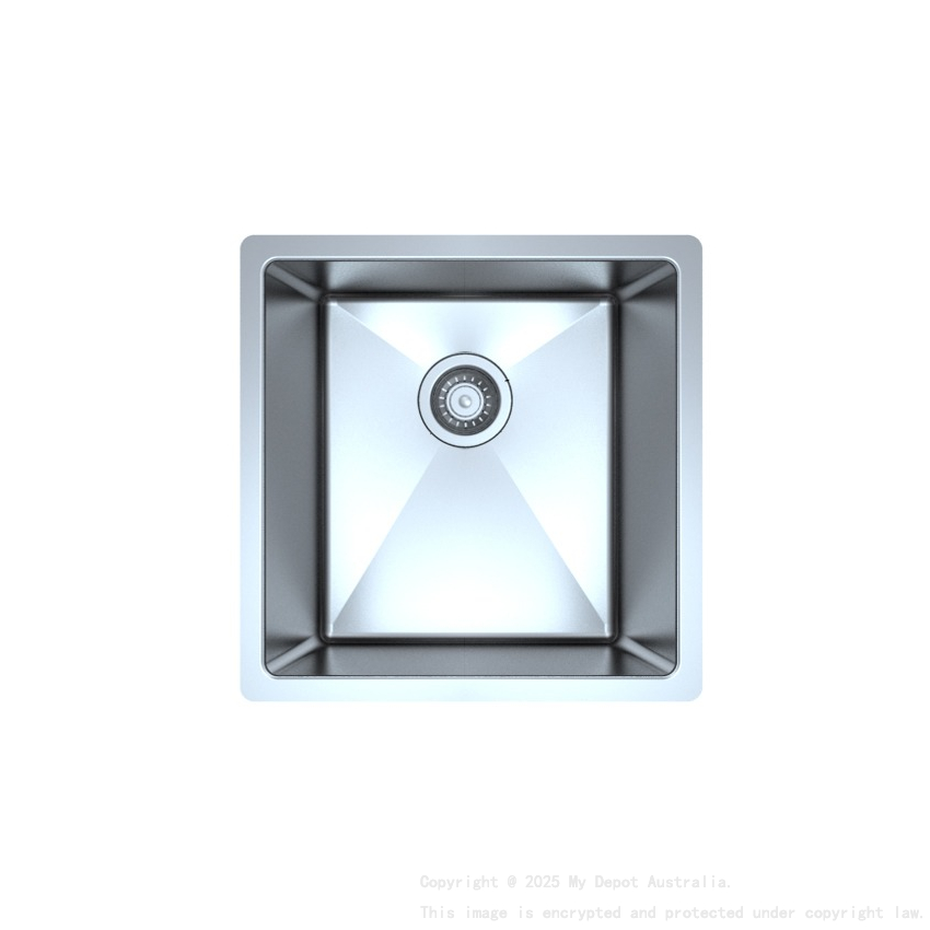 394*450*229mm Otus Undermount Single Bowl Sink